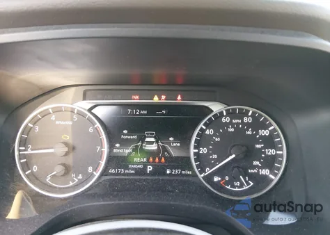 2022 Nissan Rogue Sv Fwd z USA, uszkodzony, nr VIN 5N1BT3BA7NC700722